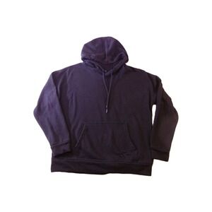 Lazypants Mens Black Fleece Pullover Hoodie Sweatshirt L22263LZVC Size L